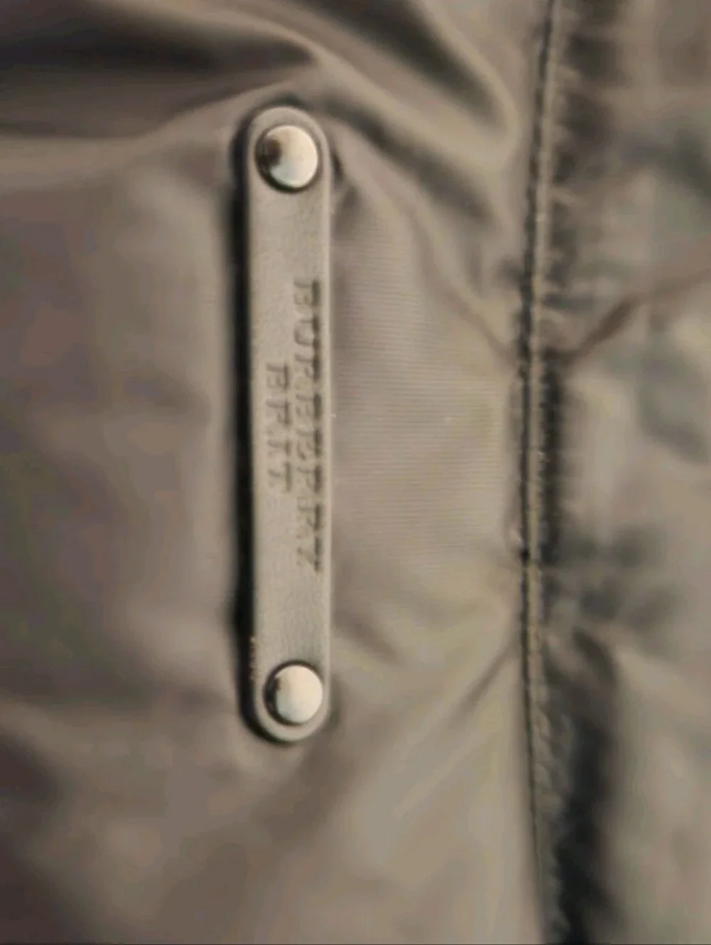 Burberry Brit Cranstead Womens Check Quilted Down Vest Puffer Black M - Picture 8 of 9